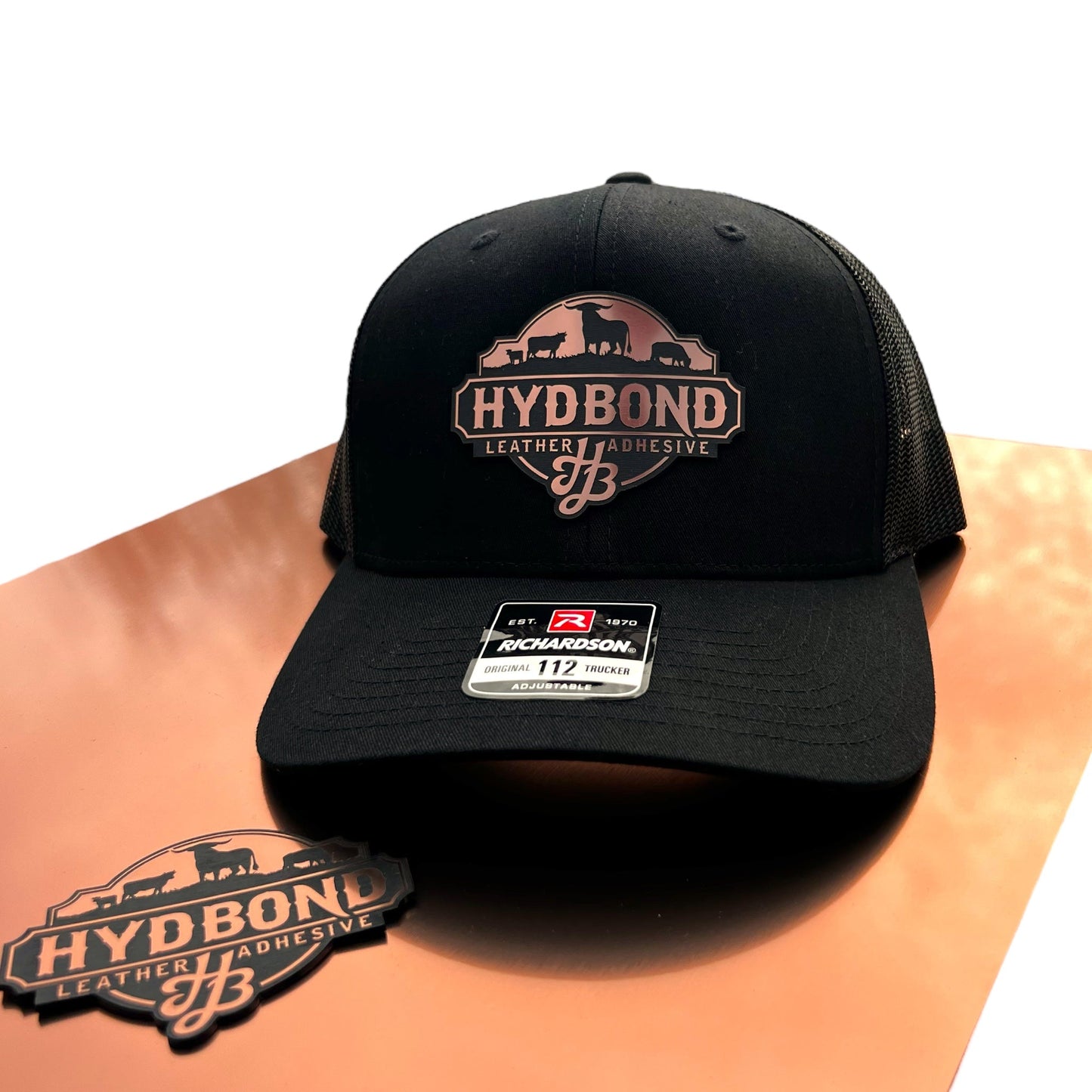 Hydbond Brushed Copper Acrylic Panel