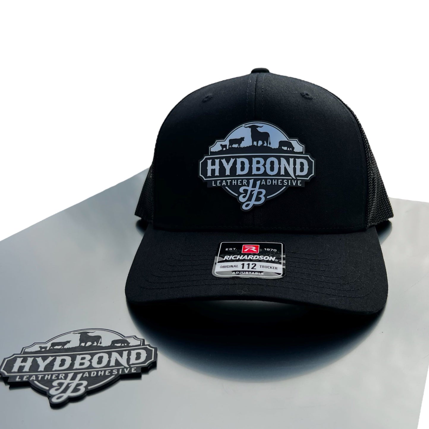 Hydbond Brushed Stainless/Black Acrylic Panel