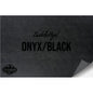 NO ADHESIVE SADDLEHYD ONYX/BLACK LEATHERETTE SHEET (12"x24") ULTRAHYD®