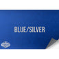 NO ADHESIVE BLUE/SILVER LEATHERETTE SHEET (12"x24") STANDARD