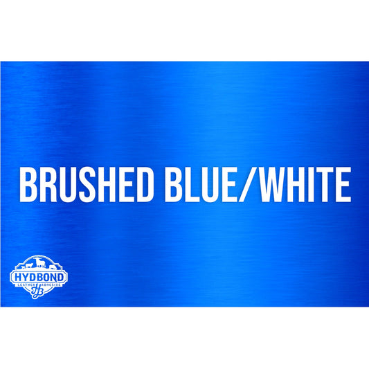 Hydbond Brushed Blue/White Acrylic Panel
