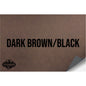 NO ADHESIVE DARK BROWN/BLACK LEATHERETTE SHEET (12"x24") STANDARD